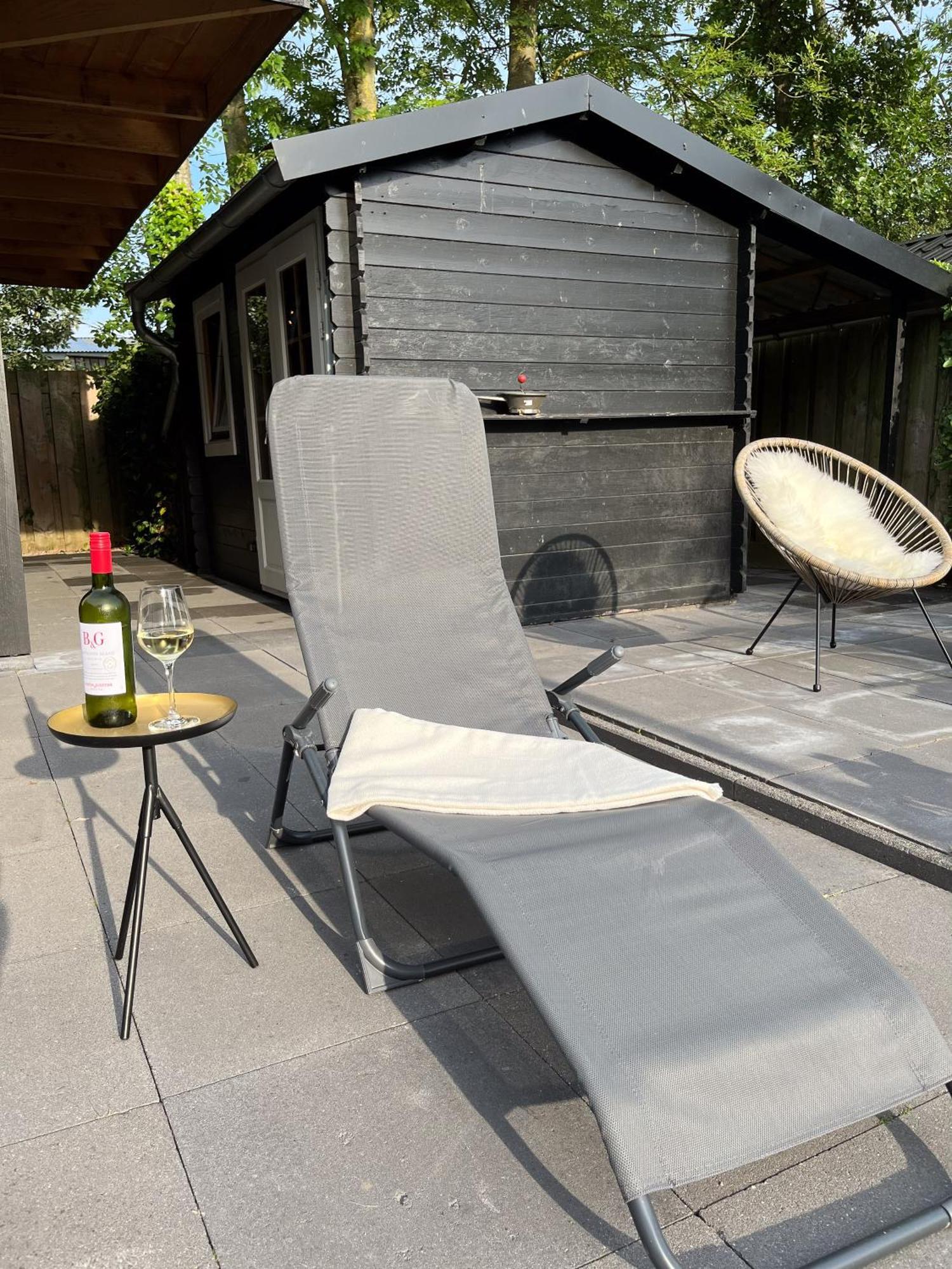 Luxe En Ruim Chalet Met Airco Bij Leekstermeer Matsloot Exterior foto